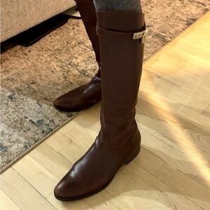 Steven Dann size 10 Brown Italian Leather Knee-High Women's Boots